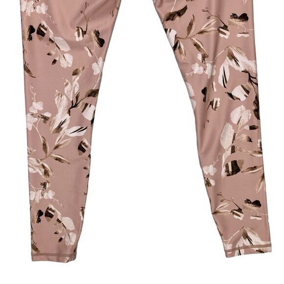 Anthropologie All Fenix Leggings Sz M Pink High Rise Active Sporty Yoga Pull On - Picture 7 of 14